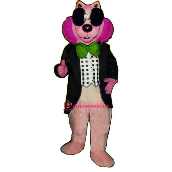 Pink Mink Lightweight Mascot Costume