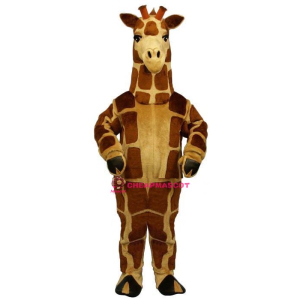 Realistic Giraffe Lightweight Mascot Costume