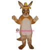 Melbourne Roo w-Hat Lightweight Mascot Costume