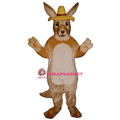 Melbourne Roo w-Hat Lightweight Mascot Costume