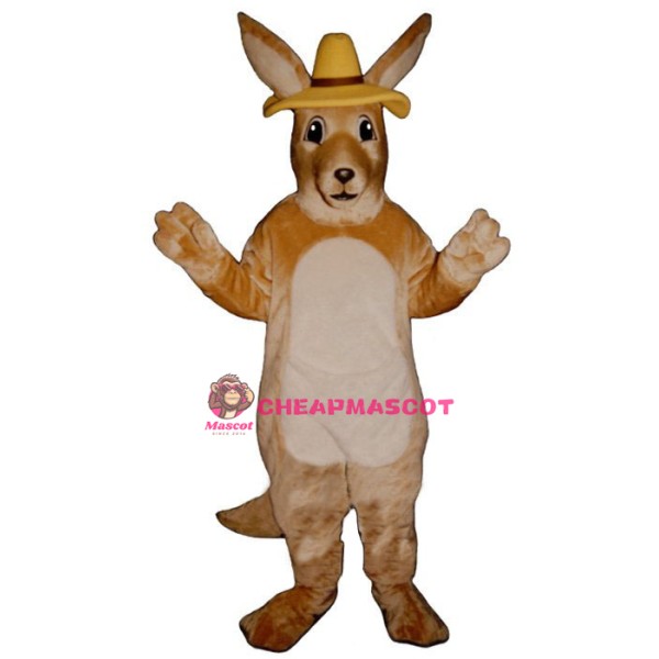 Melbourne Roo w-Hat Lightweight Mascot Costume