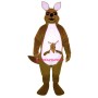 Mrs. Kangaroo w-Joey Lightweight Mascot Costume