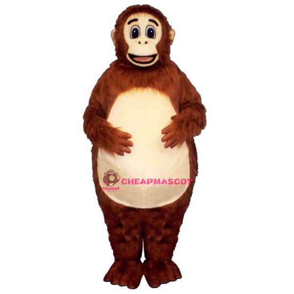 Fatso Orangatan Lightweight Mascot Costume