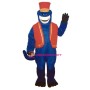 Blue Monkeyw-Vest & Hat Lightweight Mascot Costume