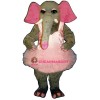 Elsie Elephant Lightweight Mascot Costume