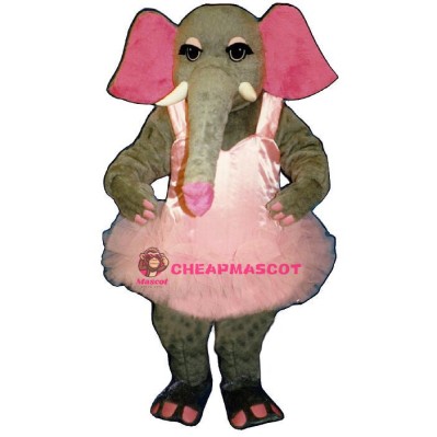 Elsie Elephant Lightweight Mascot Costume
