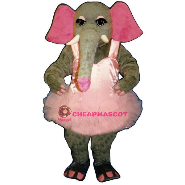 Elsie Elephant Lightweight Mascot Costume