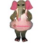 Elsie Elephant Lightweight Mascot Costume