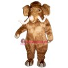 Mammoth w-Long Tusks Lightweight Mascot Costume