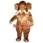 Mammoth w-Long Tusks Lightweight Mascot Costume
