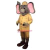 Safari Elephant Lightweight Mascot Costume
