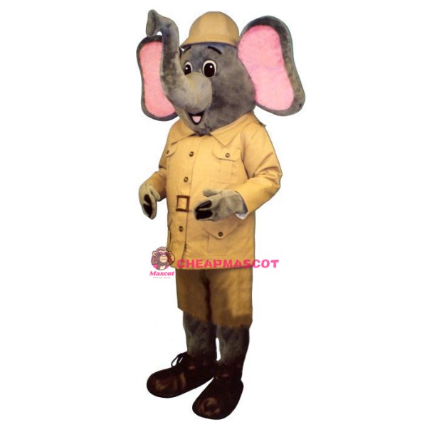 Safari Elephant Lightweight Mascot Costume