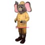 Safari Elephant Lightweight Mascot Costume