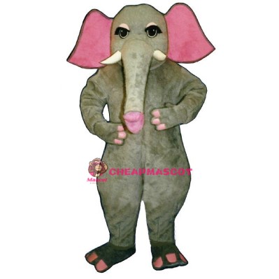 Girl Elephant Lightweight Mascot Costume