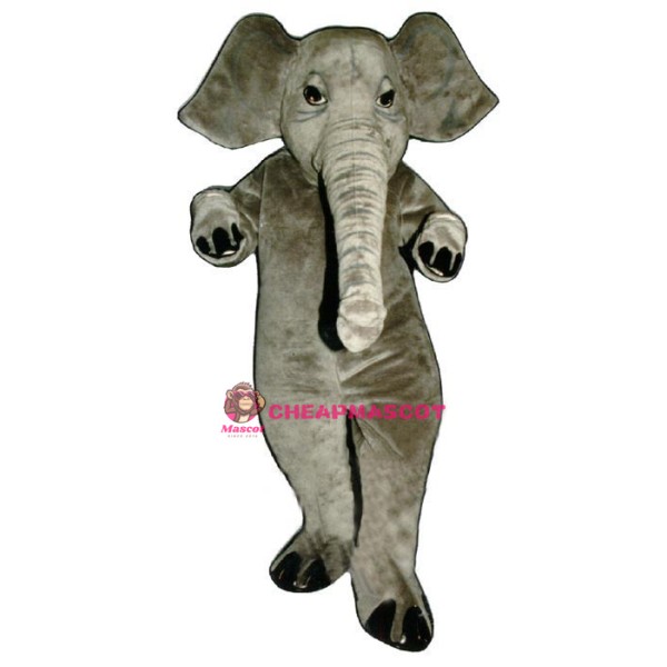 Realistic Elephant Lightweight Mascot Costume