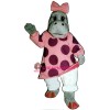 Hilary Hippo Lightweight Mascot Costume
