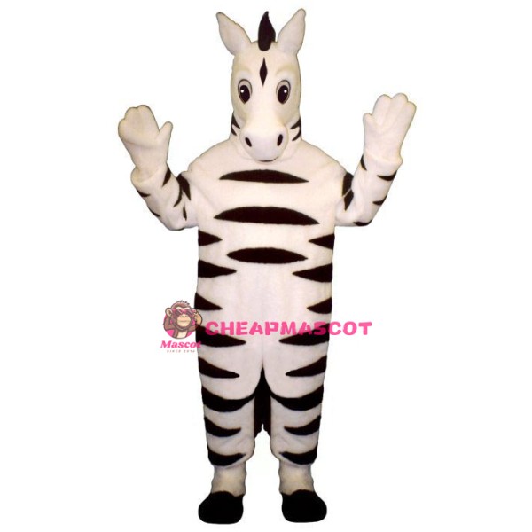 Baby Zebra Lightweight Mascot Costume