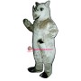 Realistic Rhino Lightweight Mascot Costume