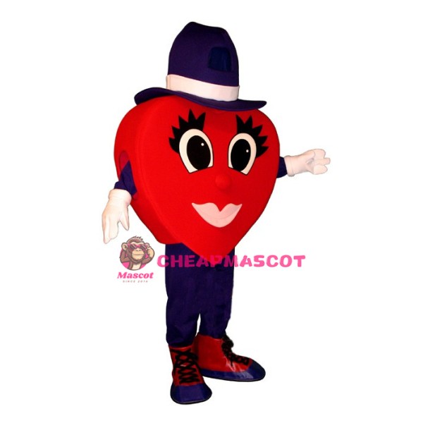 Madcap Walking Heart Lightweight Mascot Costume