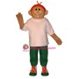 Red Headed Boy Lightweight Mascot Costume