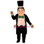 Mr Million Lightweight Mascot Costume