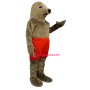 Sunning Seal w-Shorts Lightweight Mascot Costume