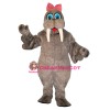 Wilma Walrus with Bow Lightweight Mascot Costume