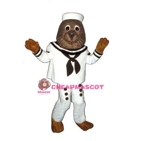 Sailing Otter Lightweight Mascot Costume
