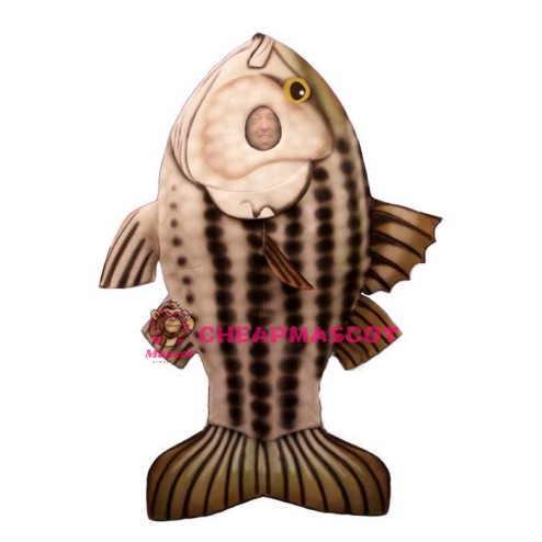 Striped Bass Lightweight Mascot Costume