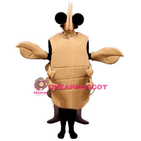 Tan Crayfish Lightweight Mascot Costume