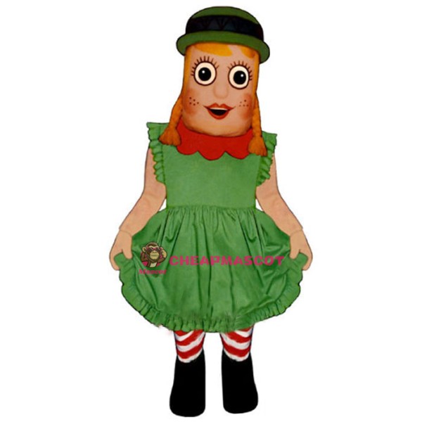 Girl Leprechaun Lightweight Mascot Costume