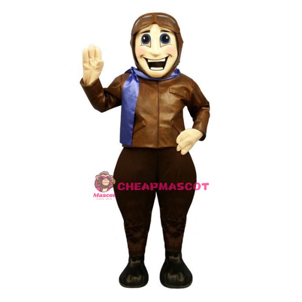 Perry Pilot Lightweight Mascot Costume