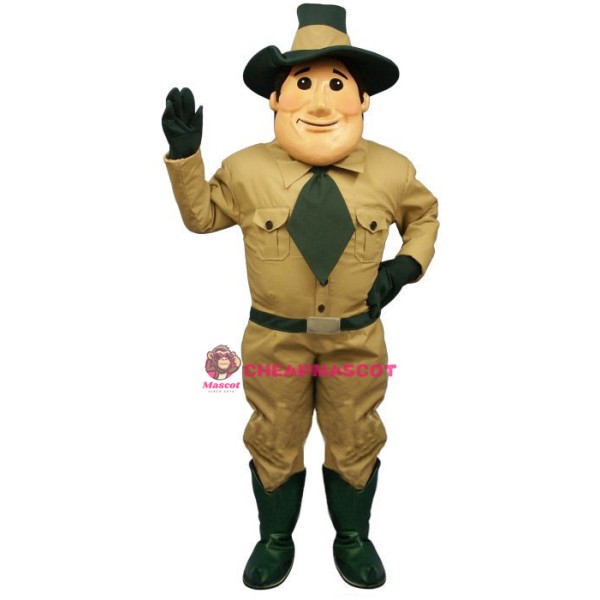 Manley Miner Lightweight Mascot Costume