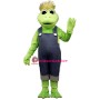Frog Legs w-Overalls & Hat Lightweight Mascot Costume