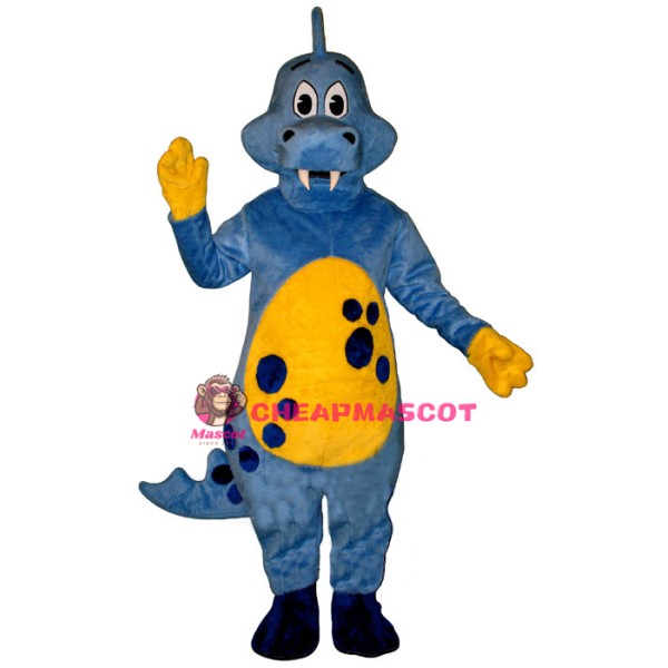 Blue VictorVon Puff Lightweight Mascot Costume