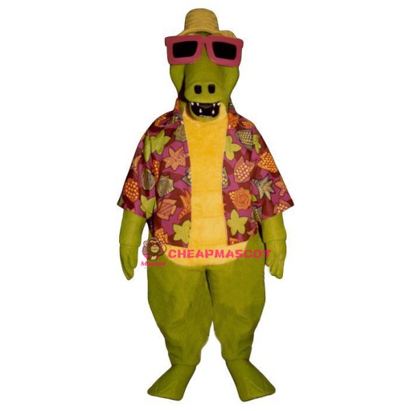 Awesome Alligator Lightweight Mascot Costume