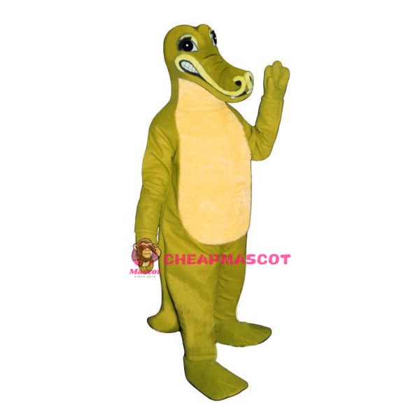Sneering Crocodile Lightweight Mascot Costume