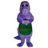 Purple Dinosaur Lightweight Mascot Costume