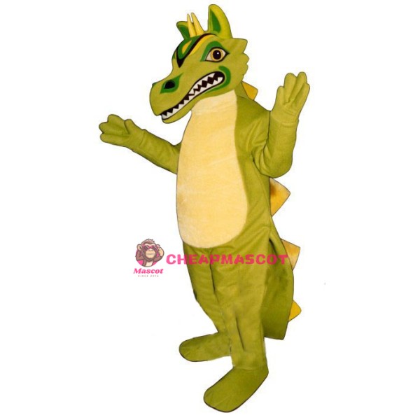 Green Oriental Dragon Lightweight Mascot Costume