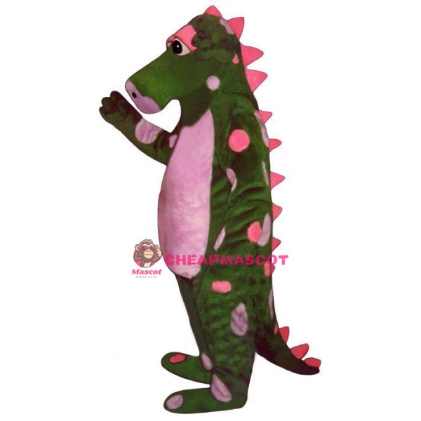 Polka Dot Dragon Lightweight Mascot Costume