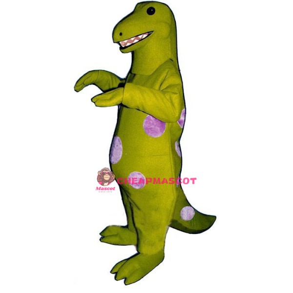 Green Dinosaur Lightweight Mascot Costume