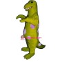 Green Dinosaur Lightweight Mascot Costume