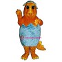 Hatching Baby-Saurus Lightweight Mascot Costume
