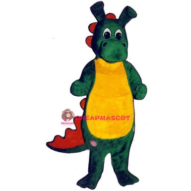 Happy Dragon Lightweight Mascot Costume