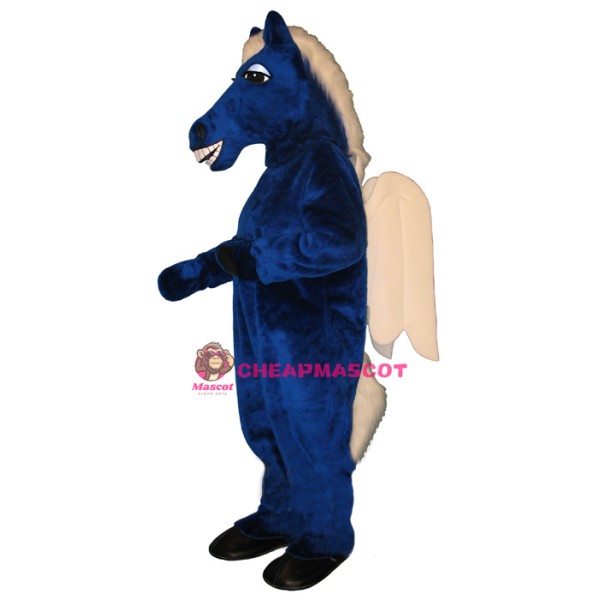 Blue Pegasus Lightweight Mascot Costume