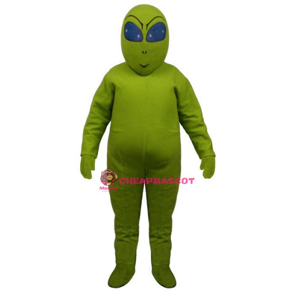 Green Alien Lightweight Mascot Costume