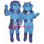 Girl Blue Devil Lightweight Mascot Costume