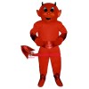 Cute Red Devil Lightweight Mascot Costume