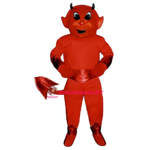 Cute Red Devil Lightweight Mascot Costume