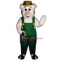 Farmer Piglett Lightweight Mascot Costume